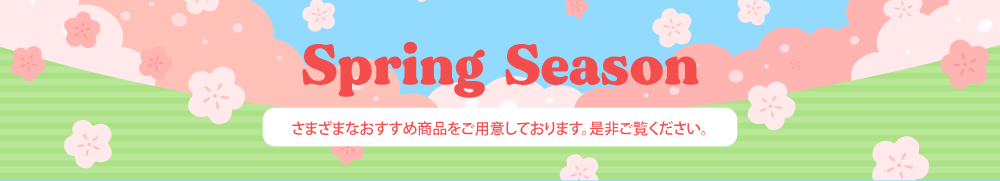 さまざまなおすすめ商品をご用意しております。
